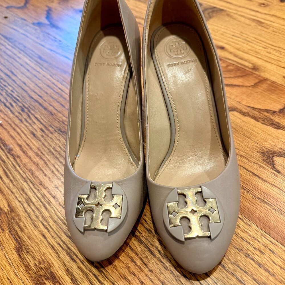 Tory Burch Gray Wedge
